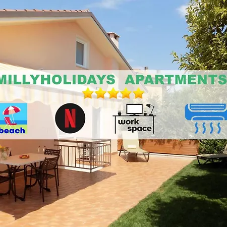 Millyholidays - Sunflower - Center - Nearby - Private Garden - Pool 公寓